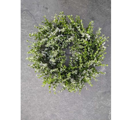 Zasnežený venček 35cm
