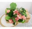 Umelá kytička Pelargonia 103F 35cm ružová