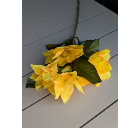 Kytica Magnólia k201A 58cm žltá