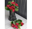 Umelá kytička Pelargonia 103E 35cm červena