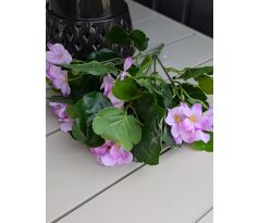 Umelá kytička Pelargonia 103B 35cm fialová