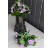 Umelá kytička Pelargonia 103B 35cm fialová