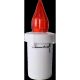 LED elektrická sviečka CORTINA  11cm 1/21/WLC červena