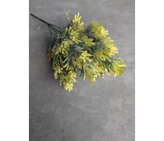 Umelá vetva 33cm žltá