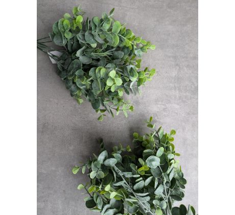 Kytička Eukalyptus 7-ramenná 28652 svetlo-zelená 33cm