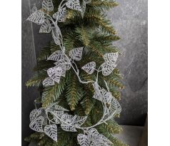 Trblietavá girlanda 148B 90cm strieborná