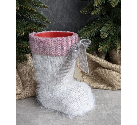 Čižmička na darčeky 21Y056-2 14x19cm