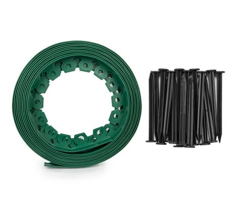 Okraj trávnika EASY BORDER SET OBEGR5010SET 10m-50mm zelený