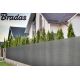 Tieniaca tkanina BRADAS 135 g/m² sieť 90% 2 x 25 m sivá