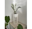 Kvetináč Standy vysoký 53cm+veľký vklad 29,5cm biely
