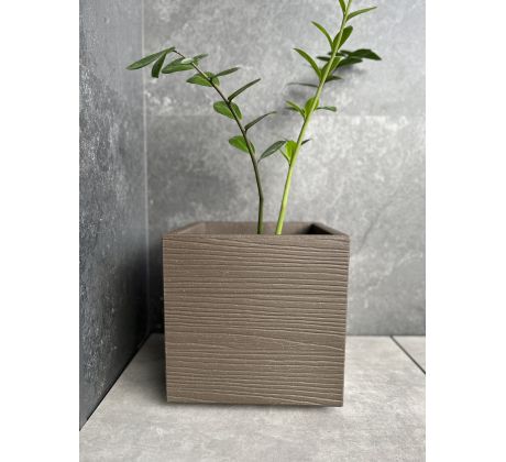 Kvetináč Madera 28.8cm DMA300W káva