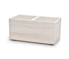 Kvetináč Madera 77cm DMA800W eco biely