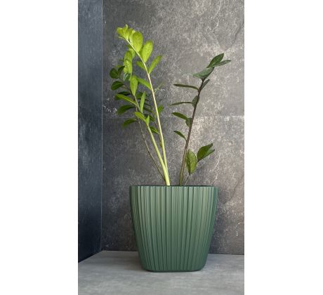 Kvetináče ORO DBOS300 29cm tmavo zelená