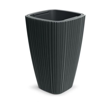 Kvetináče ORO DHOS300 29cm tmavo šedá