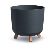 Kvetináč GRACIA TUBUS DGTL300LW 29,8cm eco-antracit