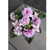 Umelá kytica miešaná HORTENSIA+ĽALIA 049A  57cm cyklamenovo-rúžová