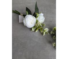 Kytička/zväzok 259A 32cm biela