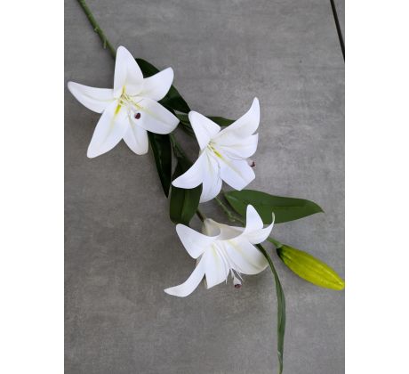 Stonka Ľalia 100cm 341 biela