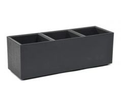 Truhlík KARO 900x300x300 antracit beton