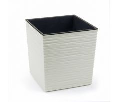 Kvetináče Juka Dluto 250x250, smotanový
