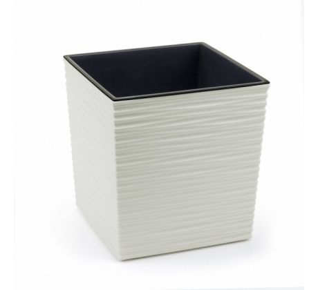 Kvetináče Juka Dluto 250x250, smotanový